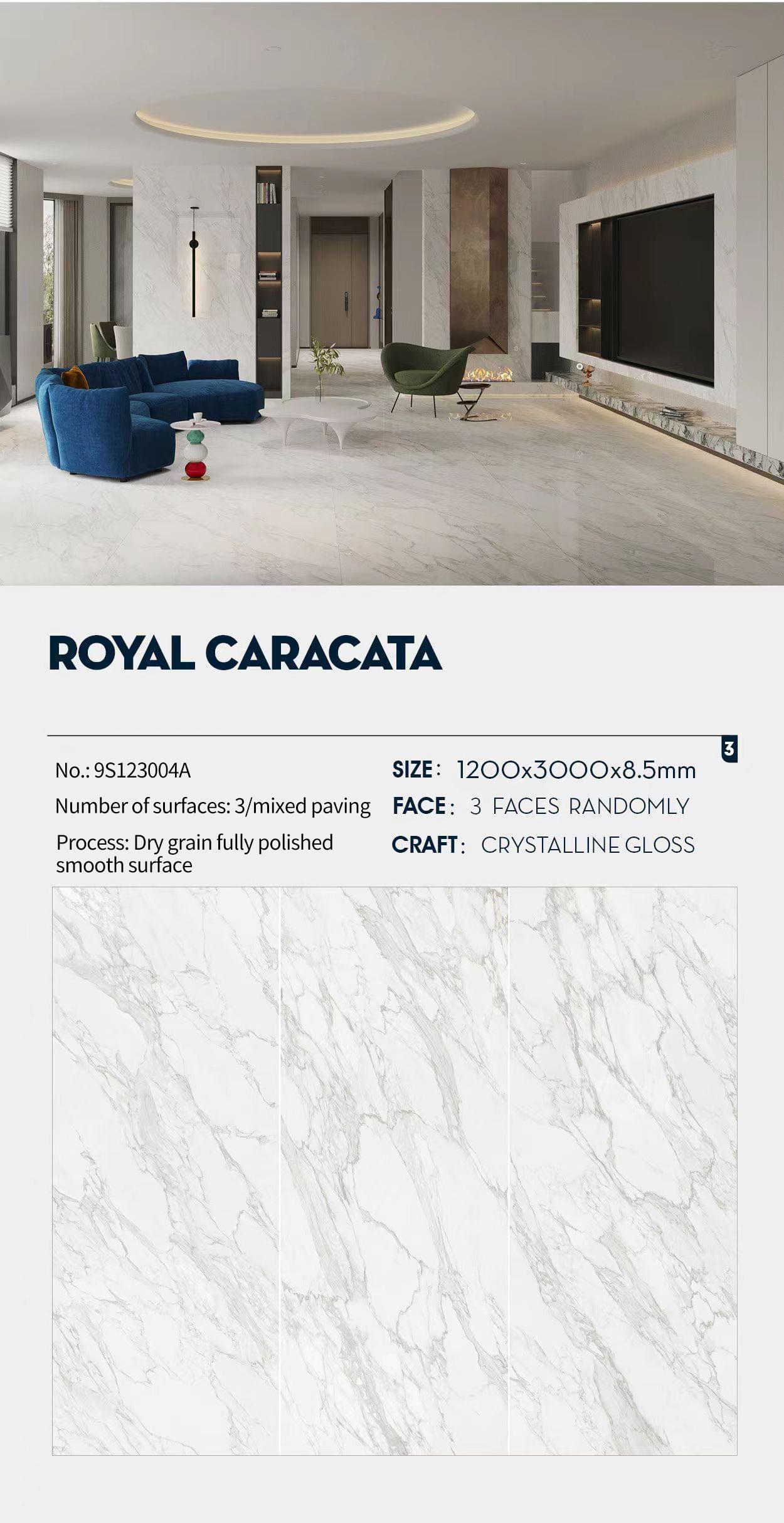 RoyalCalacattaWhiteSlabTri-Piece RoyalCalacattaWhiteSlabTri-Piece