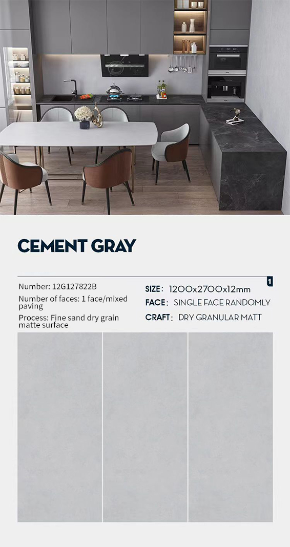CementGrayMT1421SMSinteredStoneCountertopsMatt CementGrayMT1421SMSinteredStoneCountertopsMatt