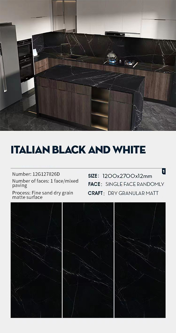 ItalianBlack&WhiteRootMT1405SMSinteredStoneCountertopsMatt ItalianBlack&WhiteRootMT1405SMSinteredStoneCountertopsMatt