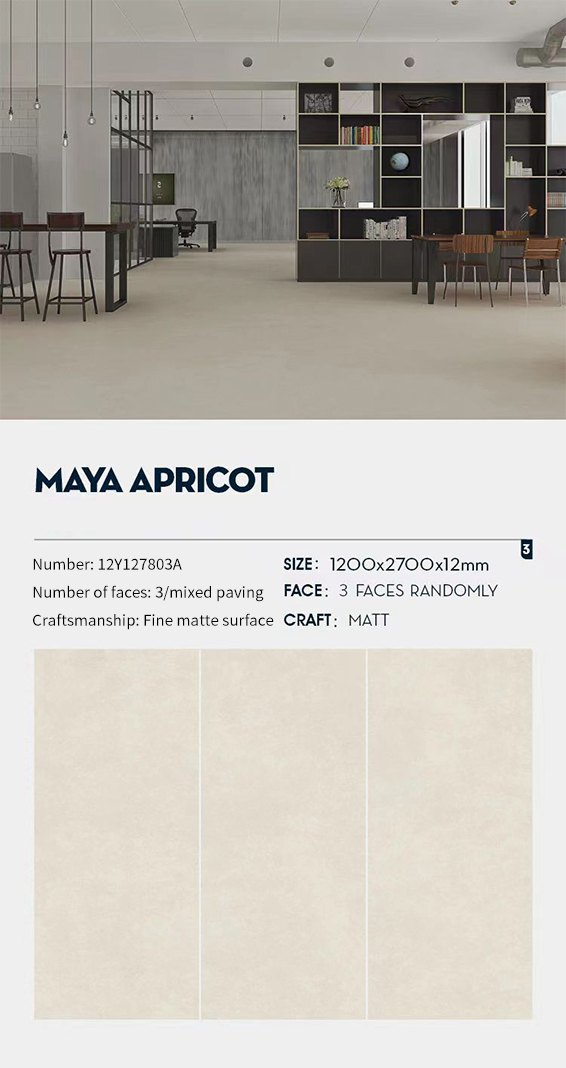 MayanApricotSlabTri-Piece