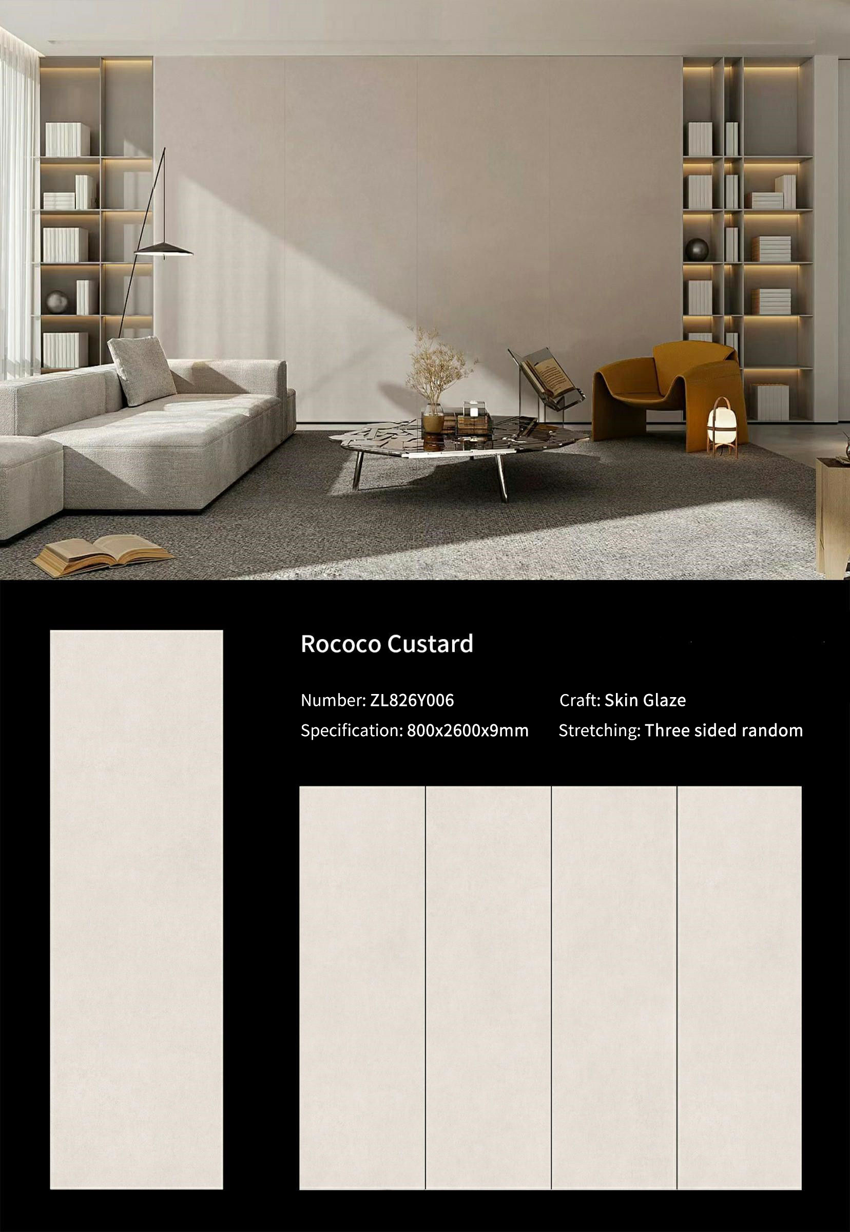 Rococo Custard MT3115SM Sintered Stone Countertops Matt (2) Rococo Custard MT3115SM Sintered Stone Countertops Matt (2)