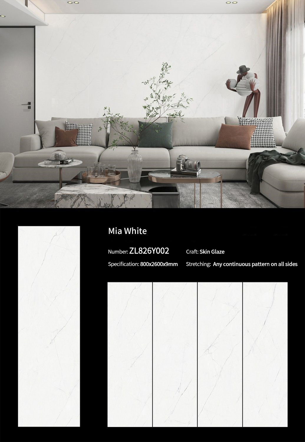 Mia White MT3112SM Sintered Stone Countertops Matt (2) Mia White MT3112SM Sintered Stone Countertops Matt (2)