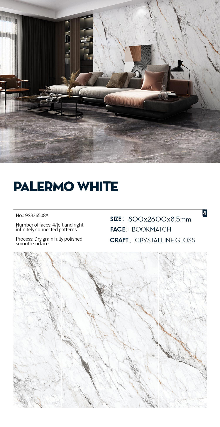 Palermo White MT3022SP Sintered Stone Slabs Polished (2) Palermo White MT3022SP Sintered Stone Slabs Polished (2)