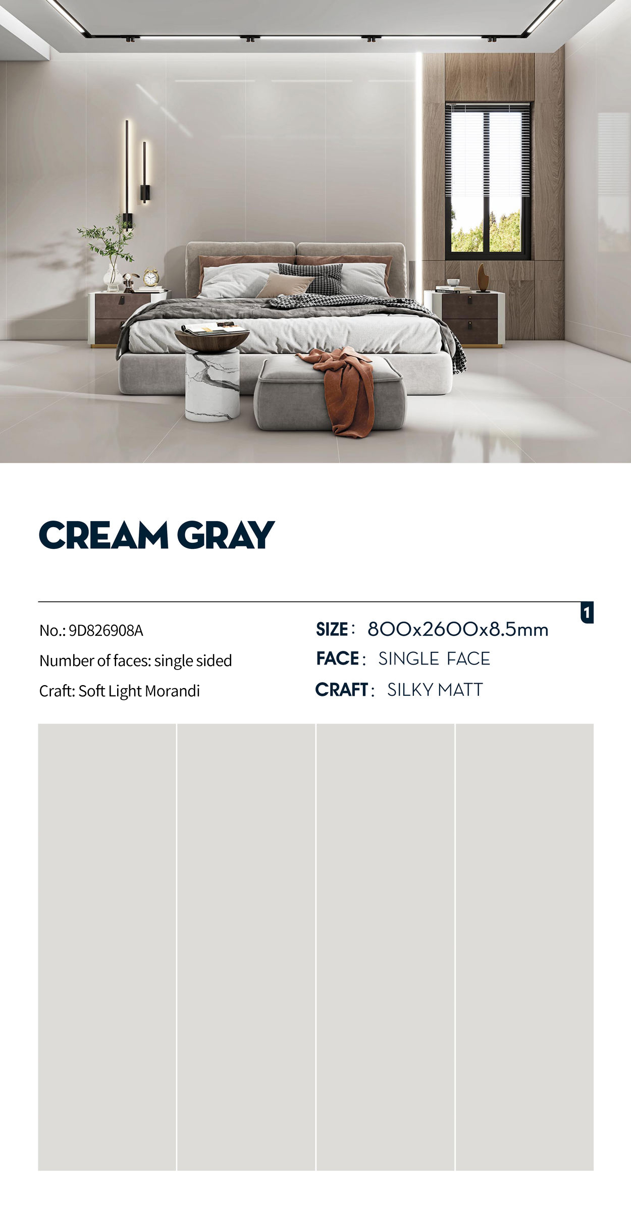 Cream Gray Sintered Stone Countertops Matt (2) Cream Gray Sintered Stone Countertops Matt (2)