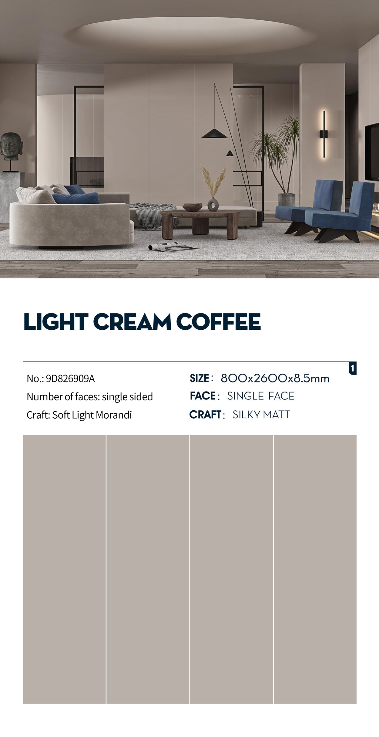 Light Cream Coffee MT3128SM Sintered Stone Countertops Matt (2) Light Cream Coffee MT3128SM Sintered Stone Countertops Matt (2)