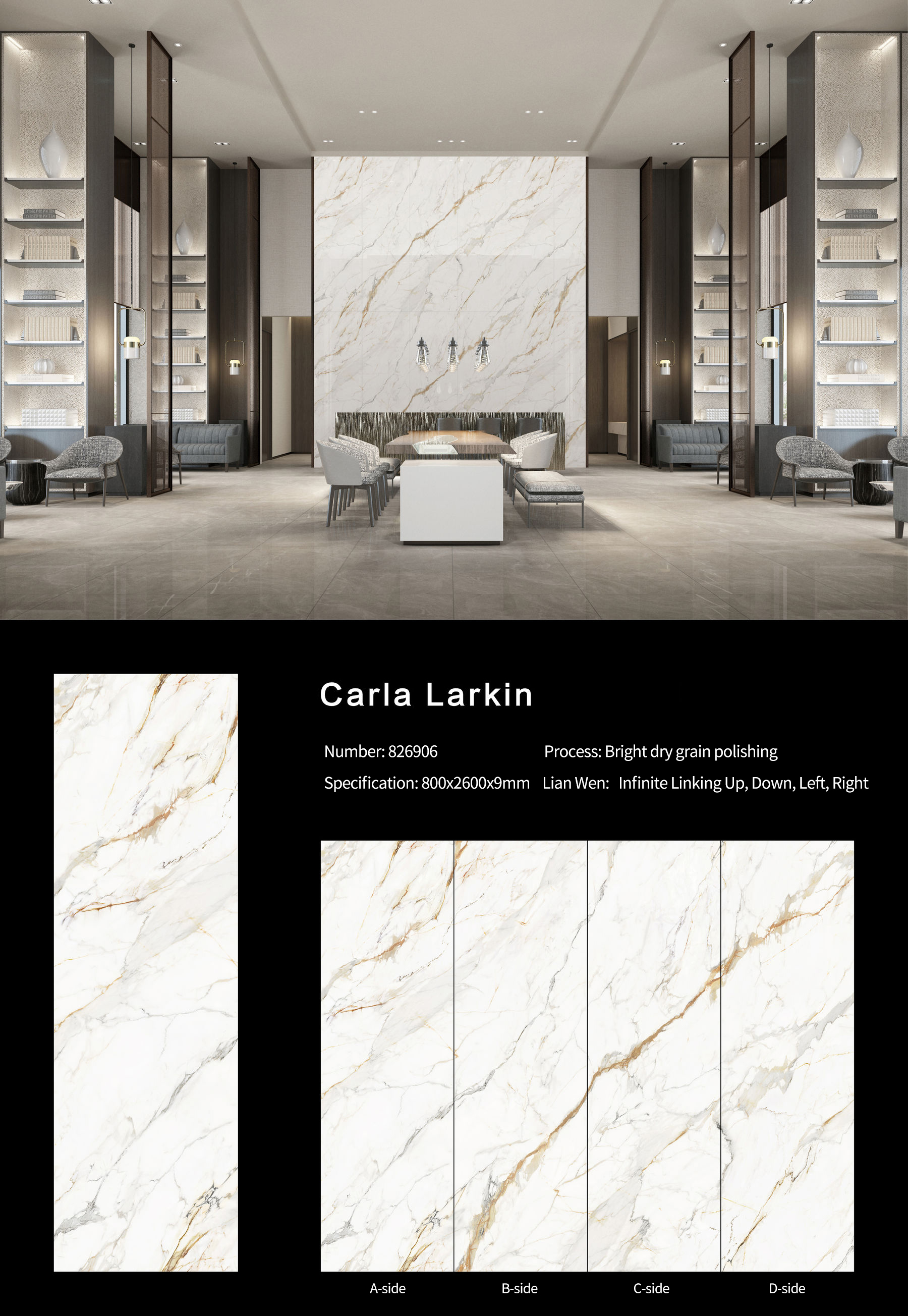 Carrara King MT3013SP Sintered Stone Slabs Polished (2) Carrara King MT3013SP Sintered Stone Slabs Polished (2)