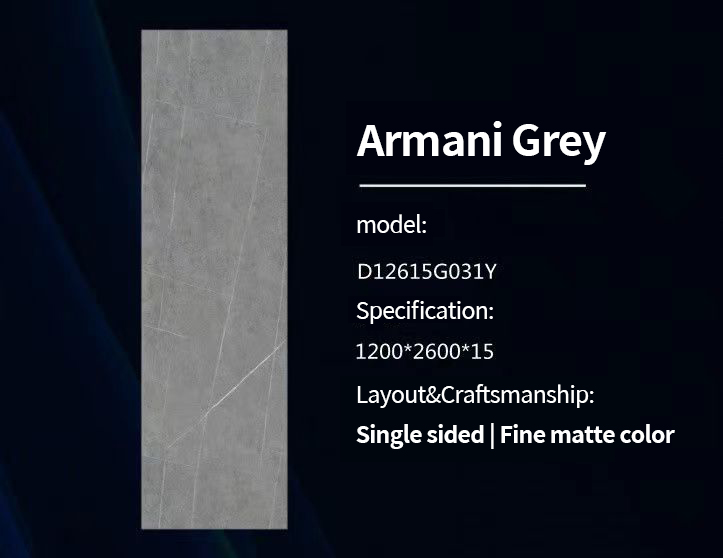 Armani Grey Sintered Stone Countertops Matt Armani Grey Sintered Stone Countertops Matt