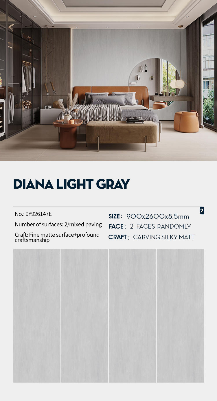 Diana Light Gray MT2903SM Sintered Stone Countertops Matt (2) Diana Light Gray MT2903SM Sintered Stone Countertops Matt (2)