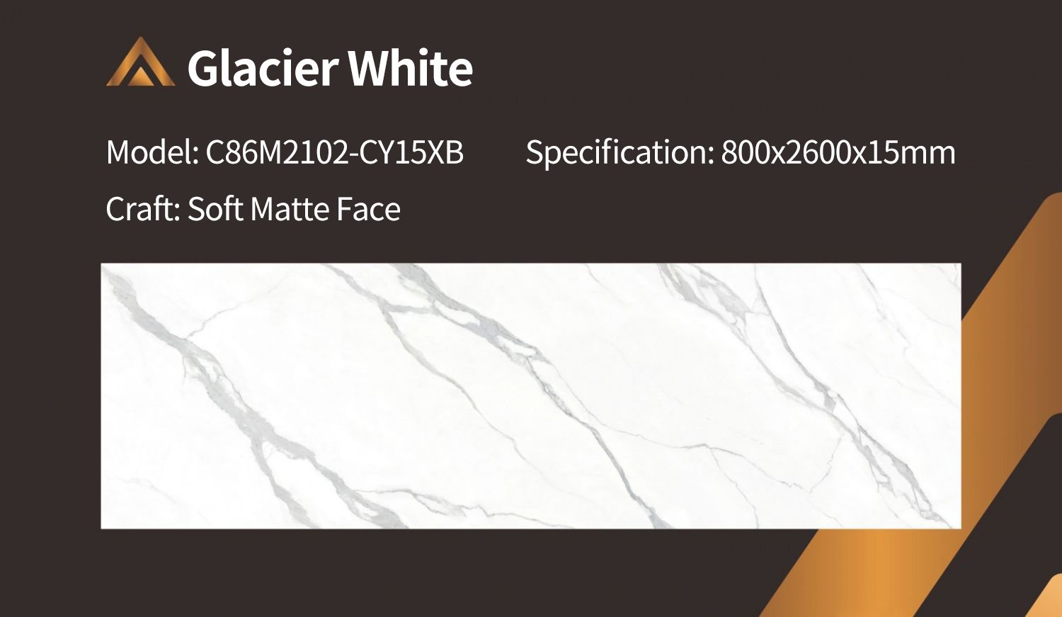 Glacier White MT3402SMF Sintered Stone Countertops Matt