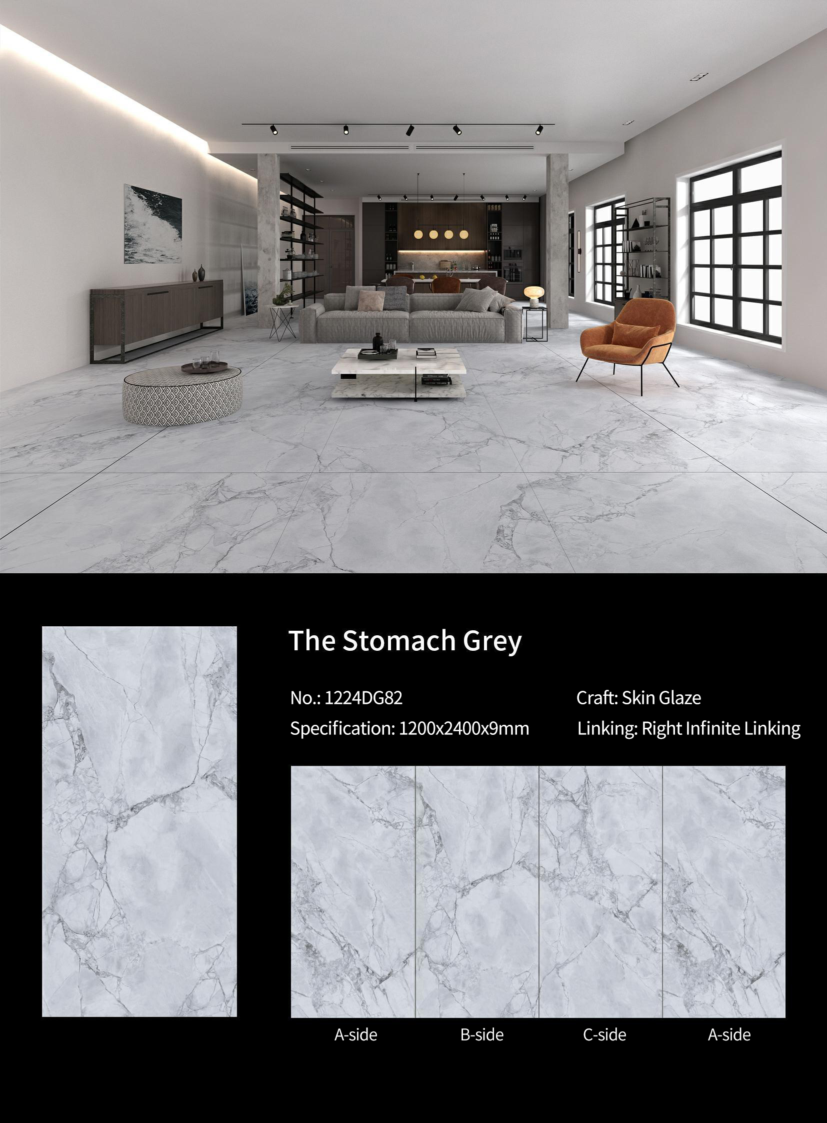 CALACATTA  GREY MT4631 Sintered Stone Slabs Polished (1)