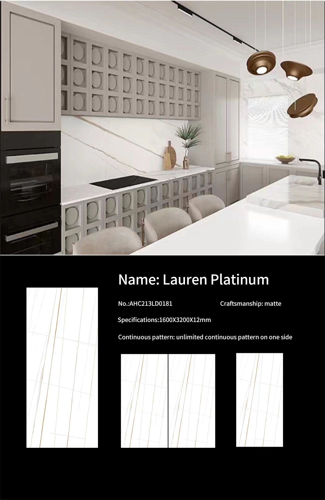 Lauren White Gold MT223SM Sintered Stone Countertops Matt (2) Lauren White Gold MT223SM Sintered Stone Countertops Matt (2)
