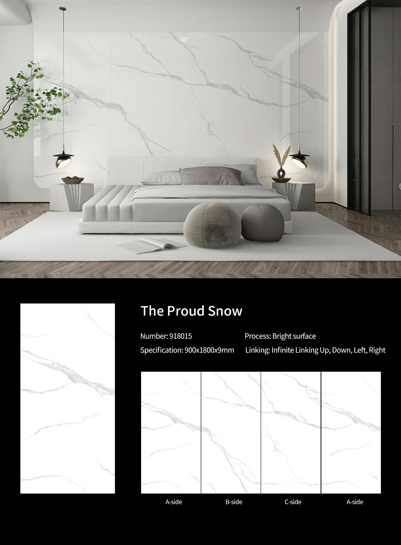 Aoxue MT3703SP Sintered Stone Slabs Polished Aoxue MT3703SP Sintered Stone Slabs Polished