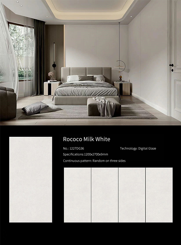 Rococo Milk White Sintered Stone Countertops Matt (1) Rococo Milk White Sintered Stone Countertops Matt (1)