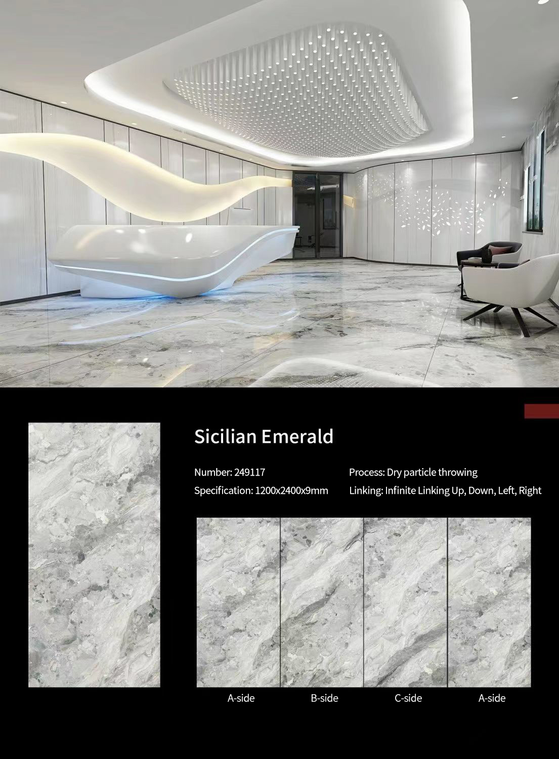 Sicilian Emerald Sintered Stone Slabs Polished (2)