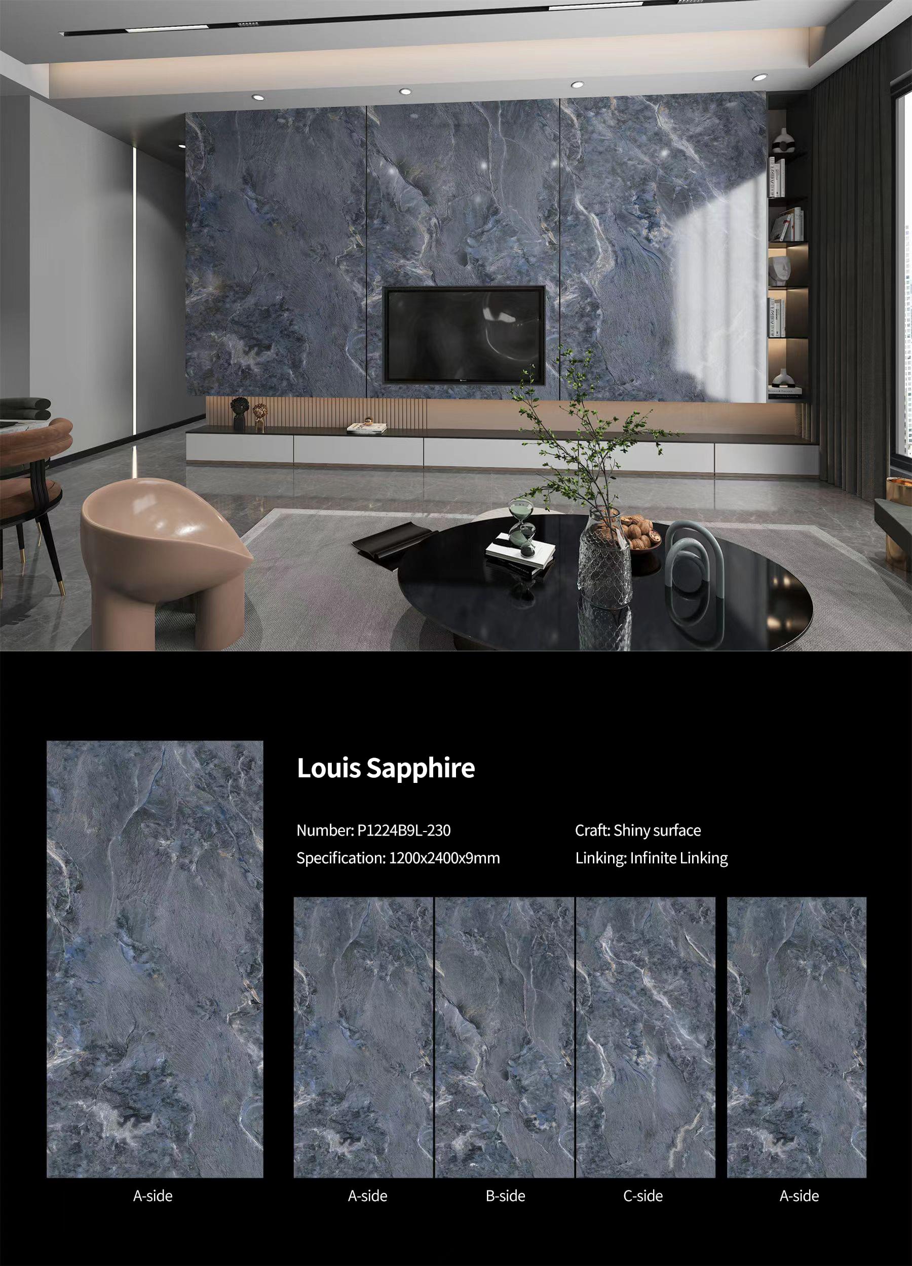 Louis Sapphire Sintered Stone Slabs Polished (2)