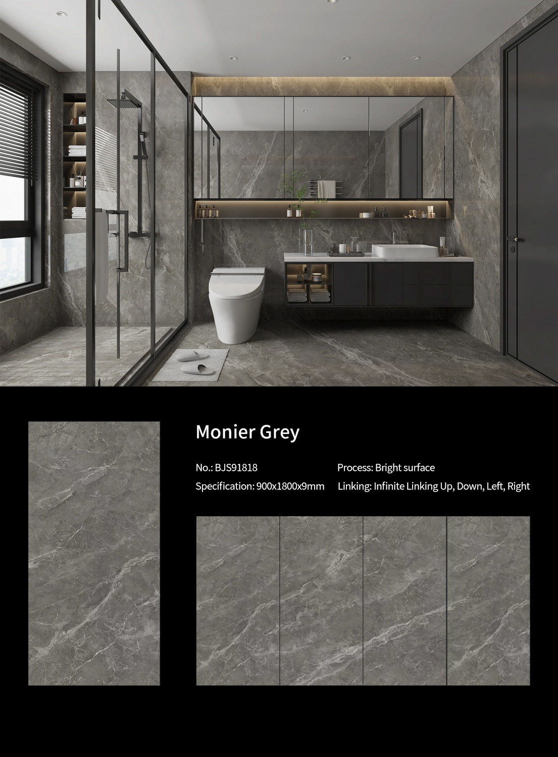 Monil Black MT3716SP Sintered Stone Slabs Polished (2) Monil Black MT3716SP Sintered Stone Slabs Polished (2)