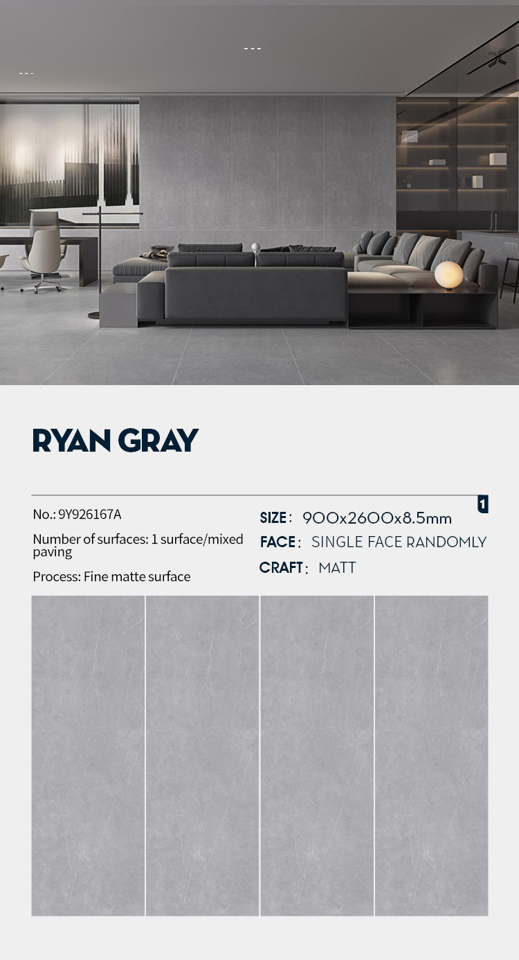 Ryan Gray MT2914SM Sintered Stone Countertops Matt (2) Ryan Gray MT2914SM Sintered Stone Countertops Matt (2)