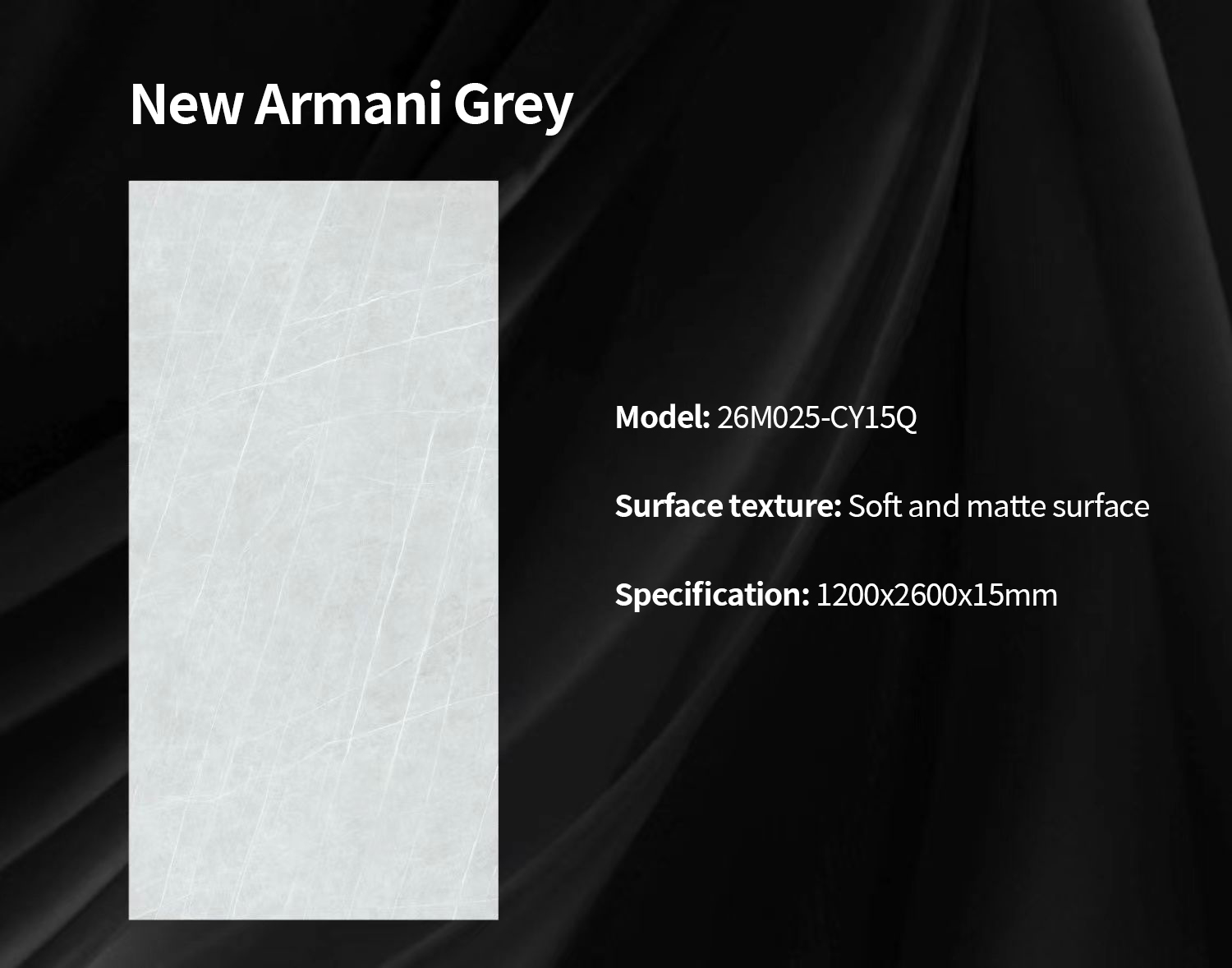 New Armani Grey Sintered Stone Countertops Matt New Armani Grey Sintered Stone Countertops Matt