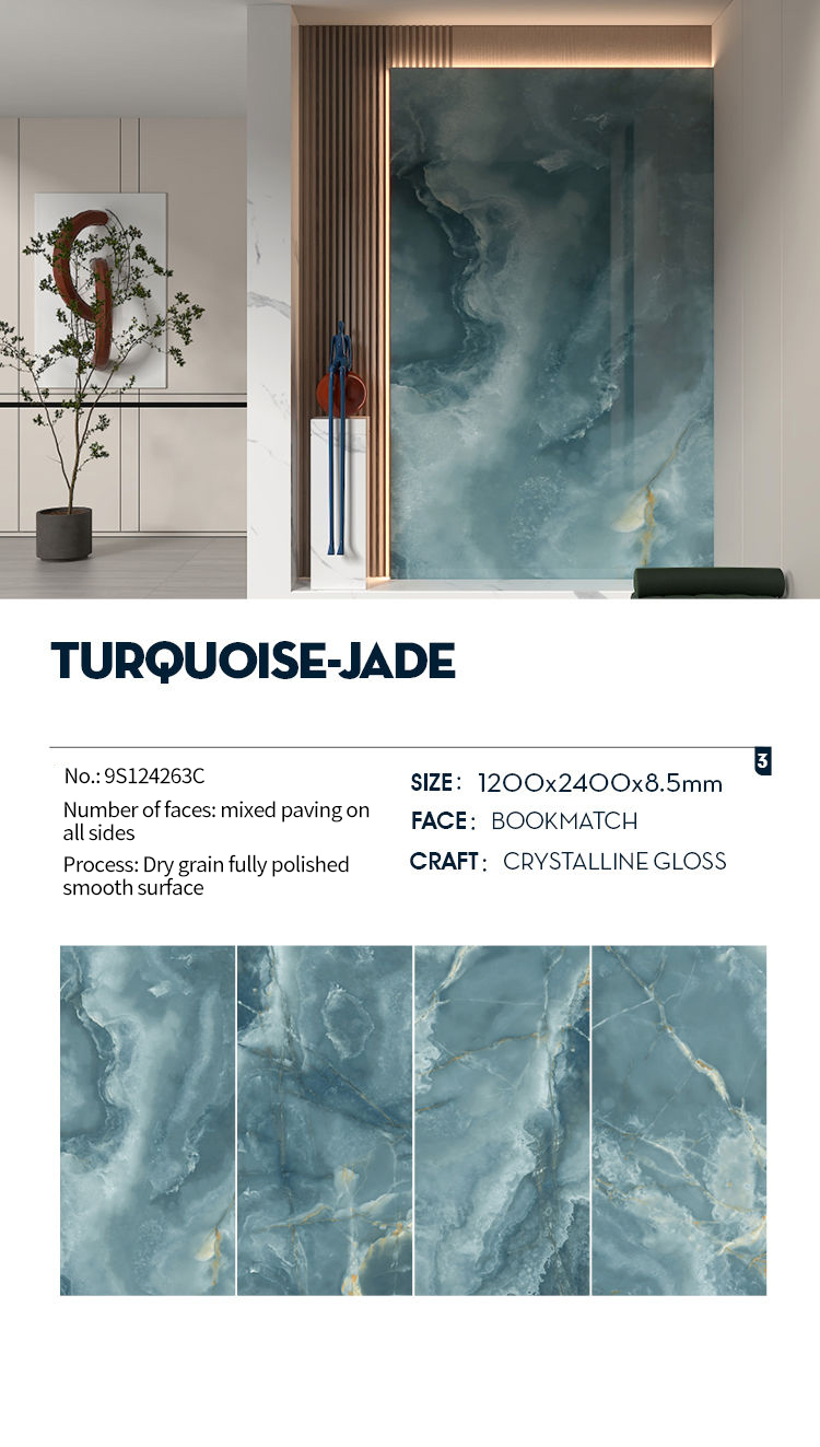 TUROUOISE-JADE Sintered Stone Slabs Polished (2)