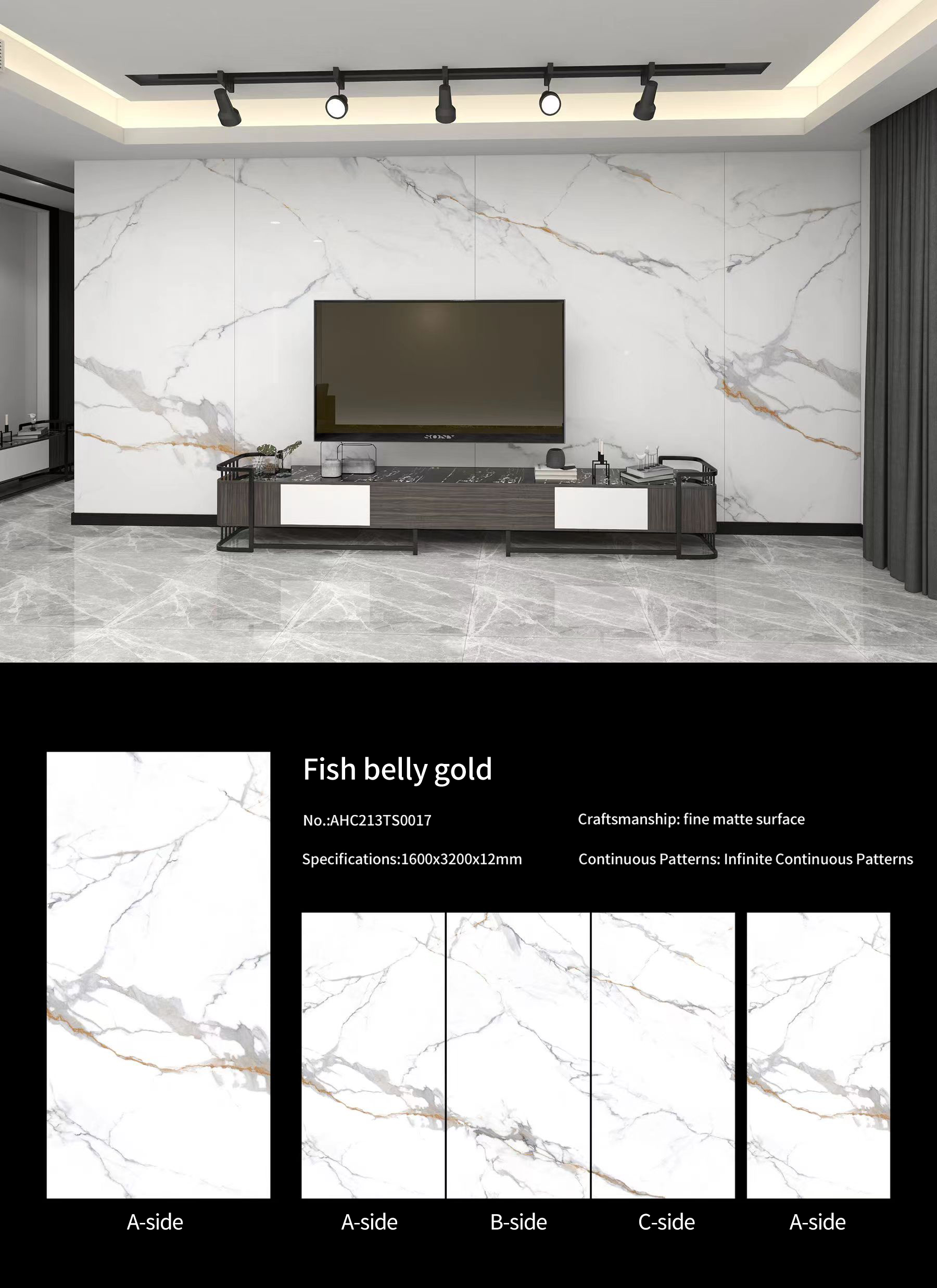 Fish Belly Gold MT227SM Sintered Stone Countertops Matt Fish Belly Gold MT227SM Sintered Stone Countertops Matt