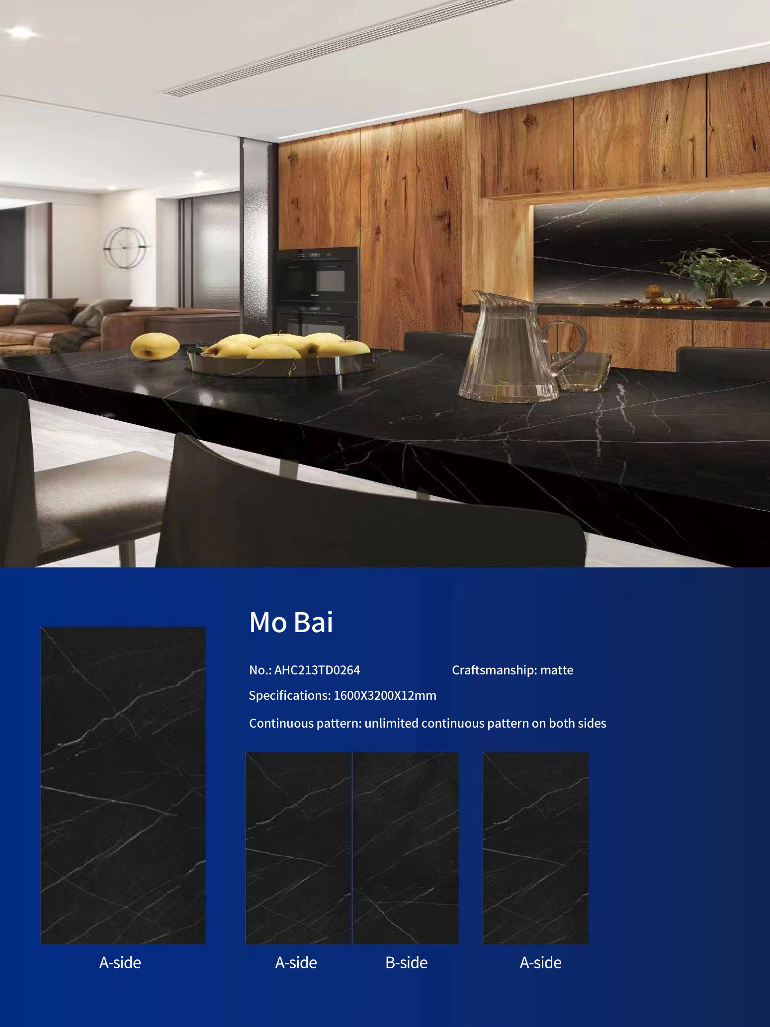 Mo Bai Sintered Stone Countertops Matt Mo Bai Sintered Stone Countertops Matt