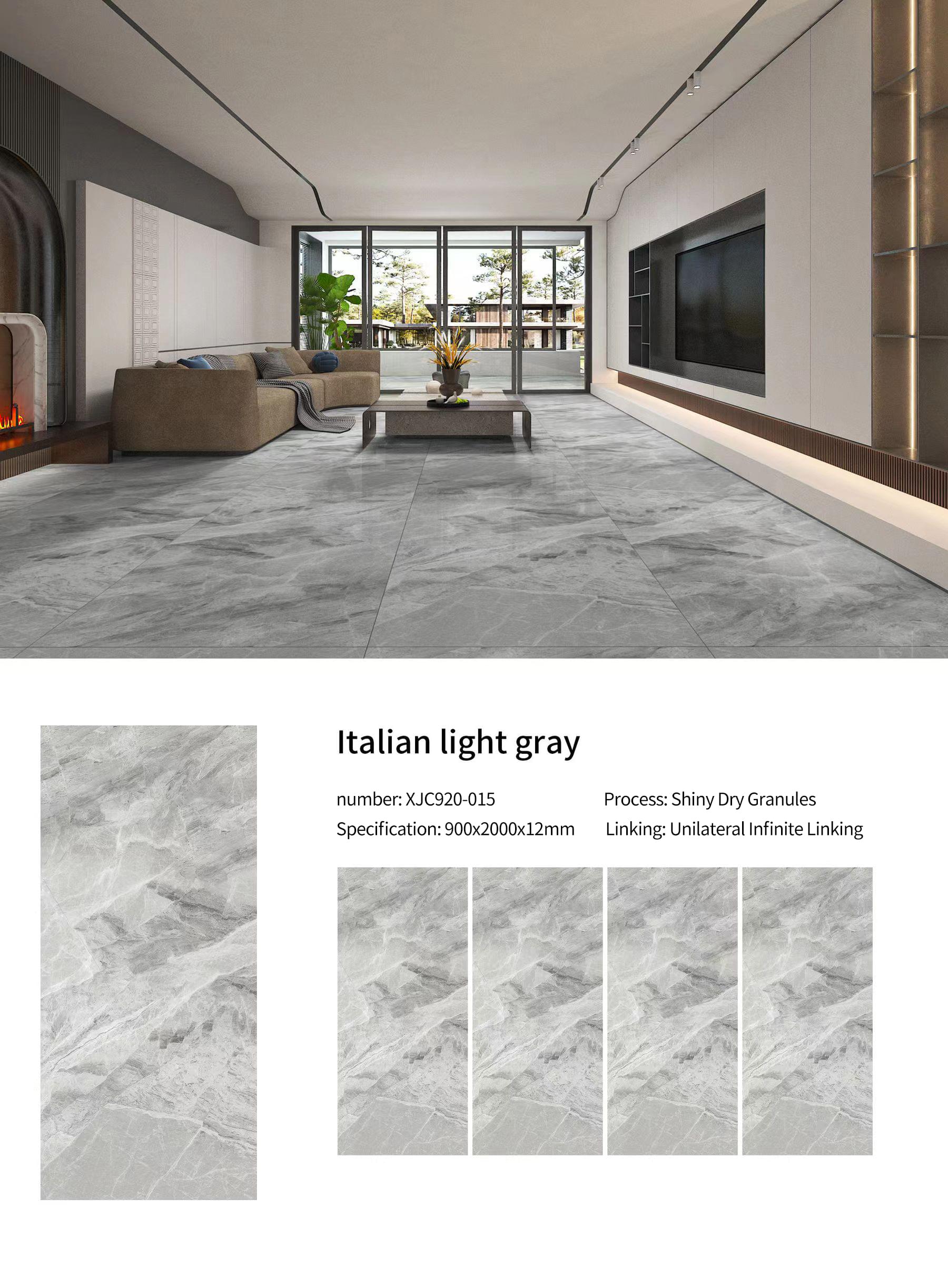 Italian Light Gray Sintered Stone Slabs Polished Italian Light Gray Sintered Stone Slabs Polished