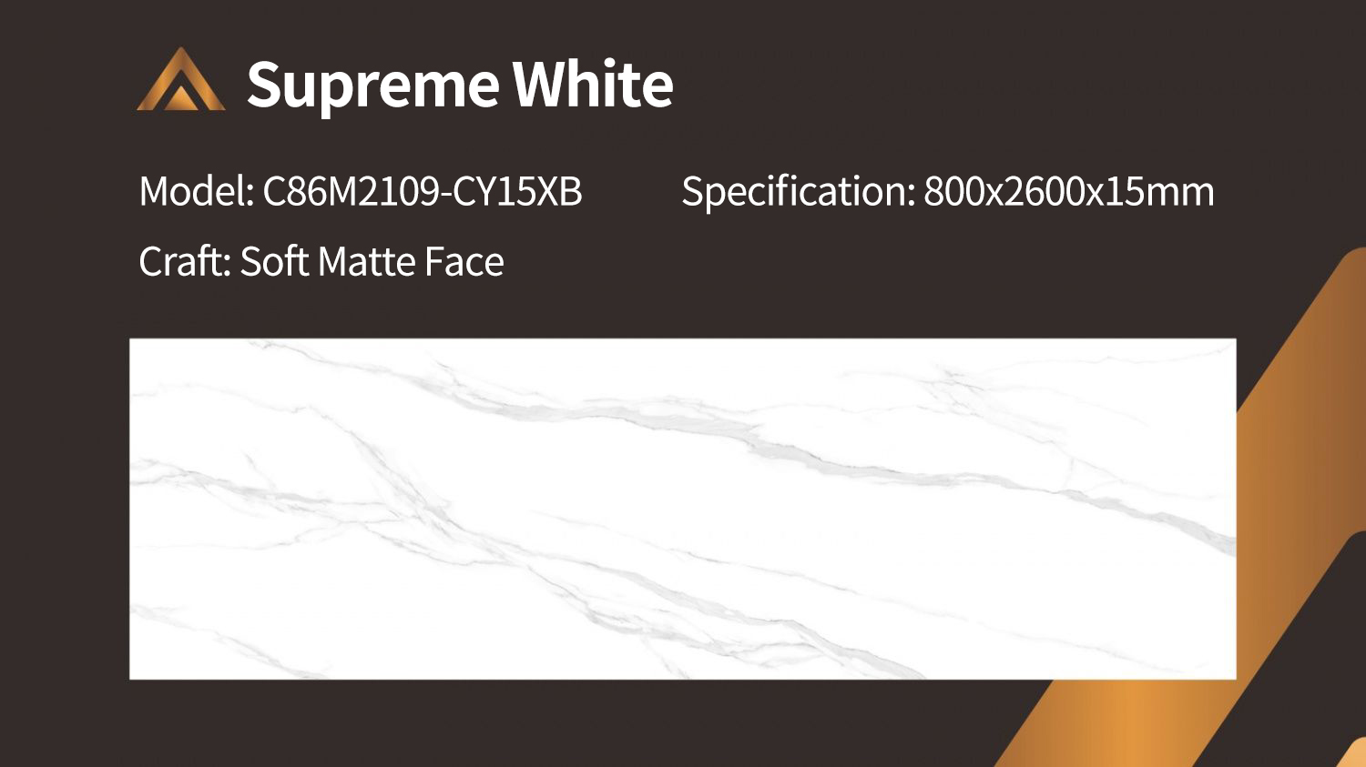 Supreme White MT3226SM Sintered Stone Countertops Matt Supreme White MT3226SM Sintered Stone Countertops Matt