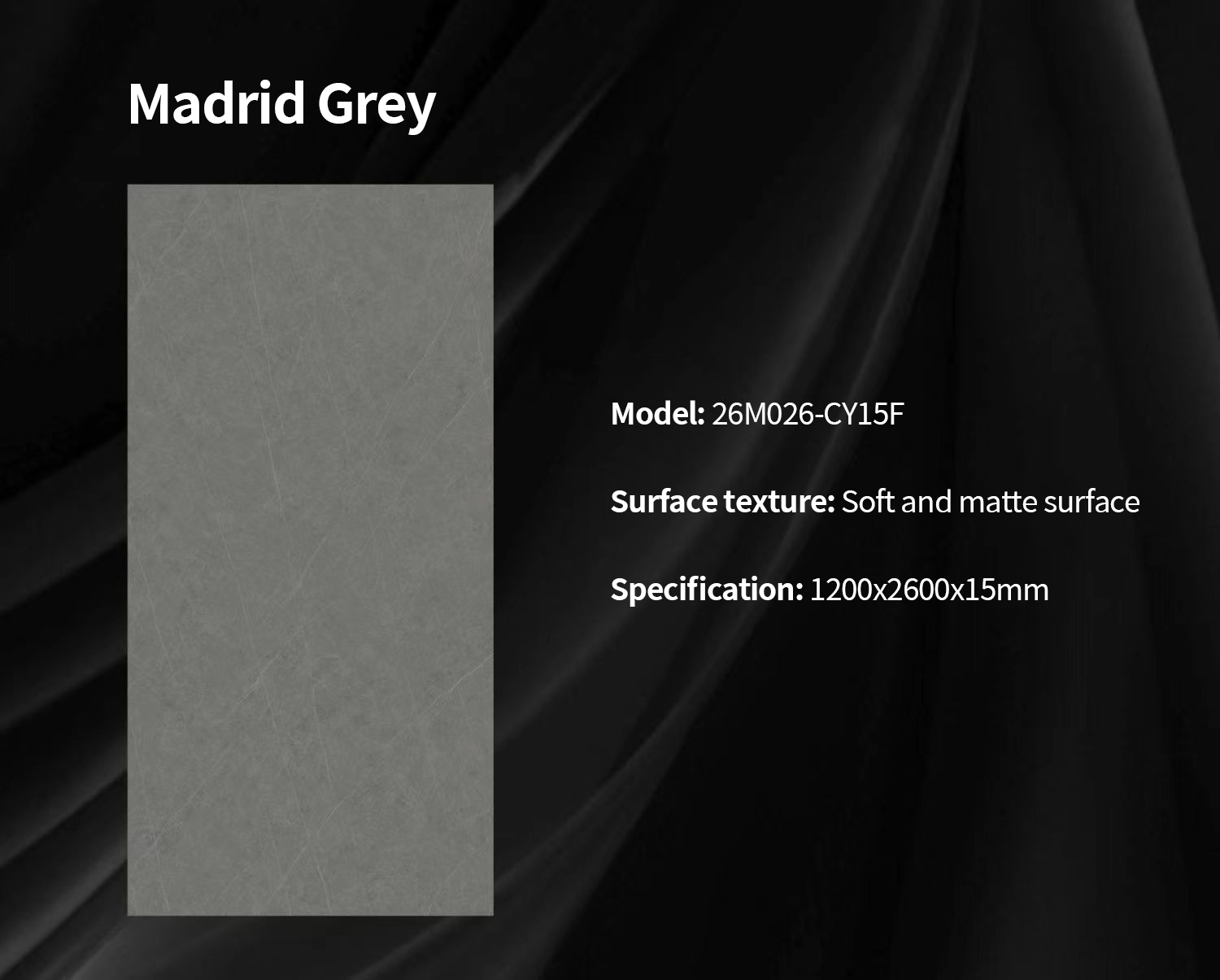 Madrid Grey Sintered Stone Countertops Matt Madrid Grey Sintered Stone Countertops Matt